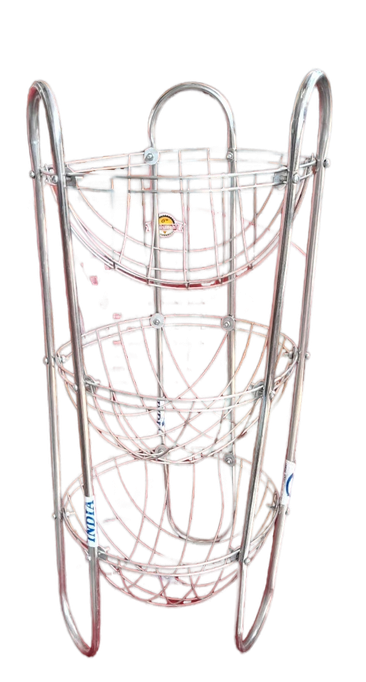 Steel Kitchen trolley/Rack (capacity 4.6kg)