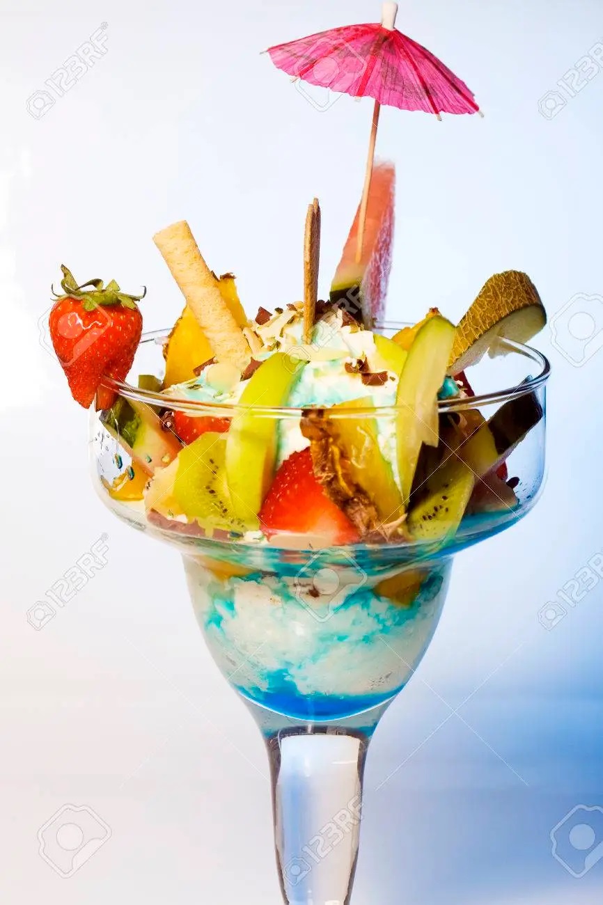 Fruit Frozen Sundae