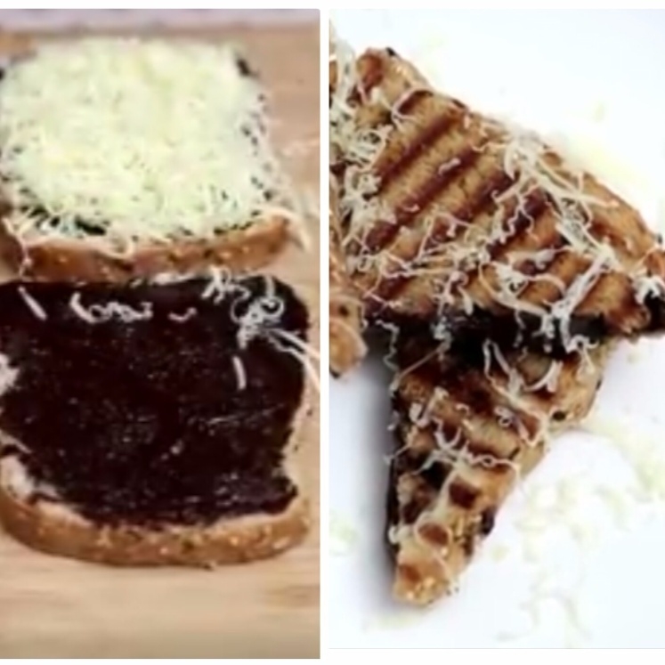 Cheese Chocolate sandwich