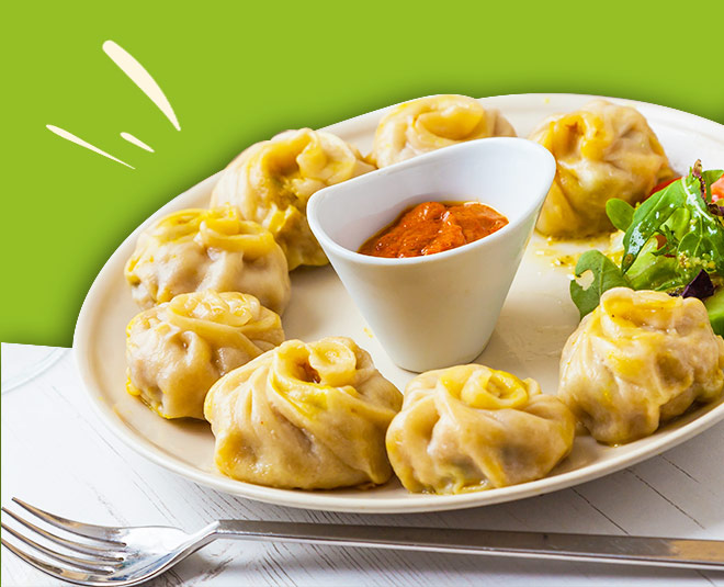 cheese corn Momos 6Pcs.