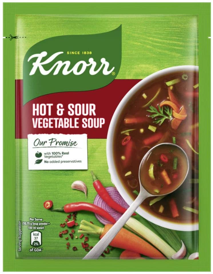 Knorr Hot & Sour Vegetable Soup(43g)