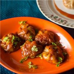 Chicken Makhani fried Momos 6 Pcs