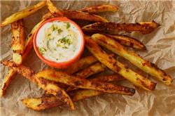 Crazy Fries with sause